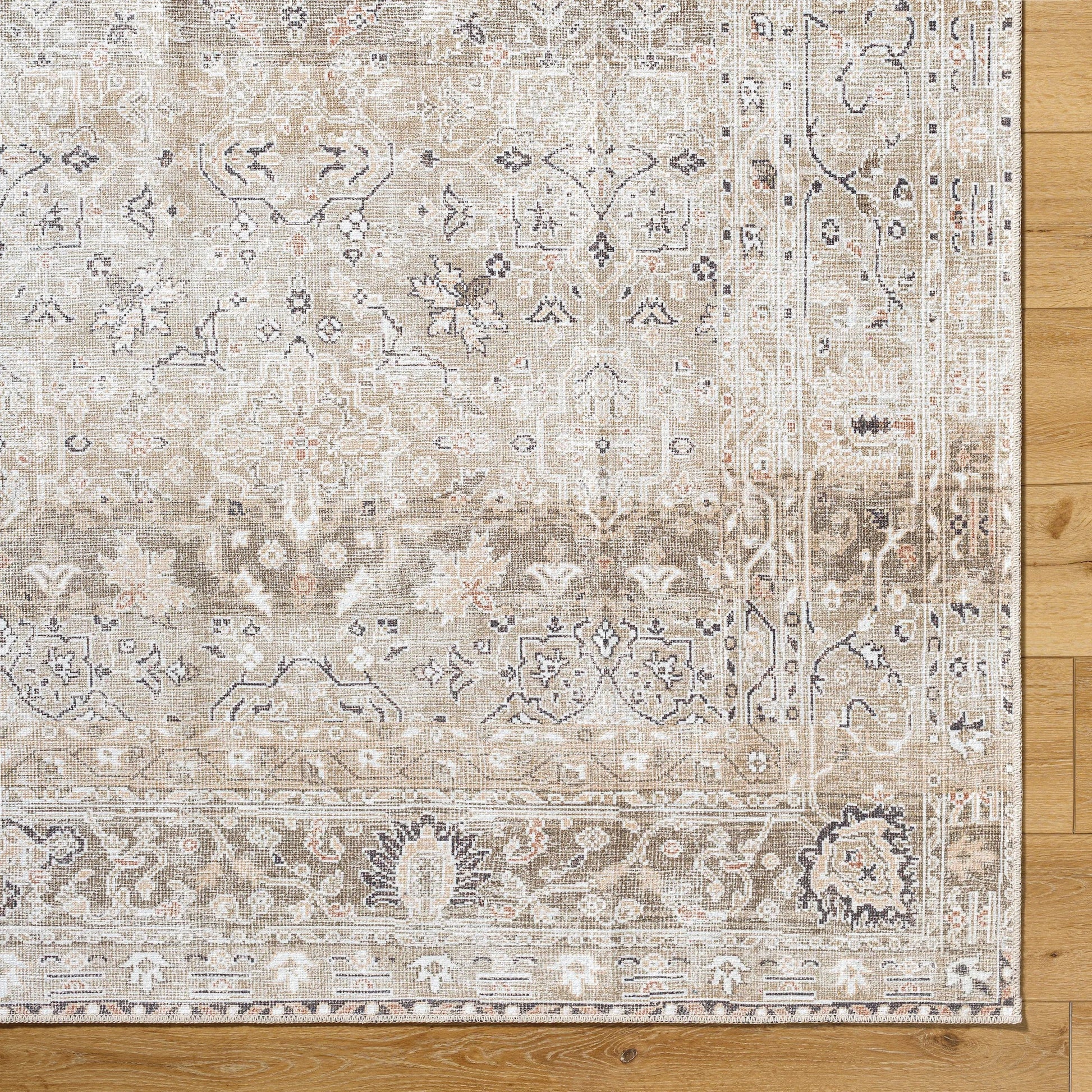 Rainier Rug - 533553 by Our PNW Home x Livabliss in olive, brown, light brown, tan. Made from polyester in a unique style.