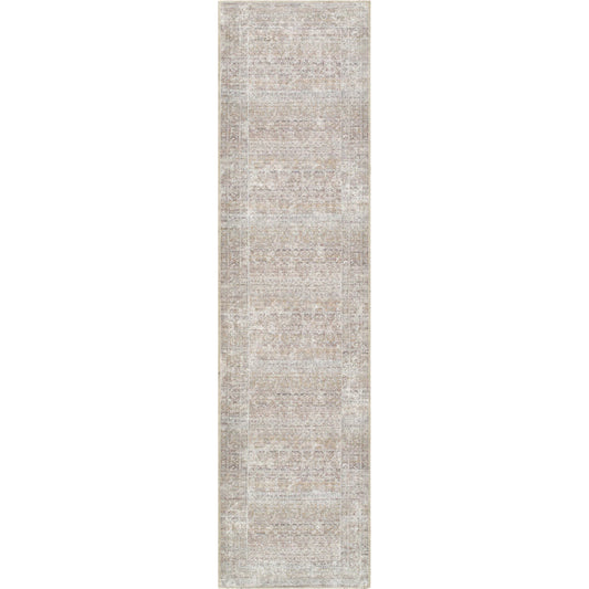 Rainier PNWRN-2303 Rug by Our PNW Home x Livabliss in light brown, cream, camel, brown, dark brown. Made from polyester in a unique style.