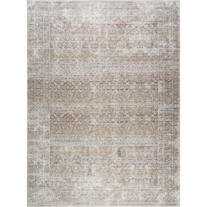 Rainier Rug - 533561 by Our PNW Home x Livabliss in light brown, cream, camel, brown, dark brown. Made from polyester in a unique style.