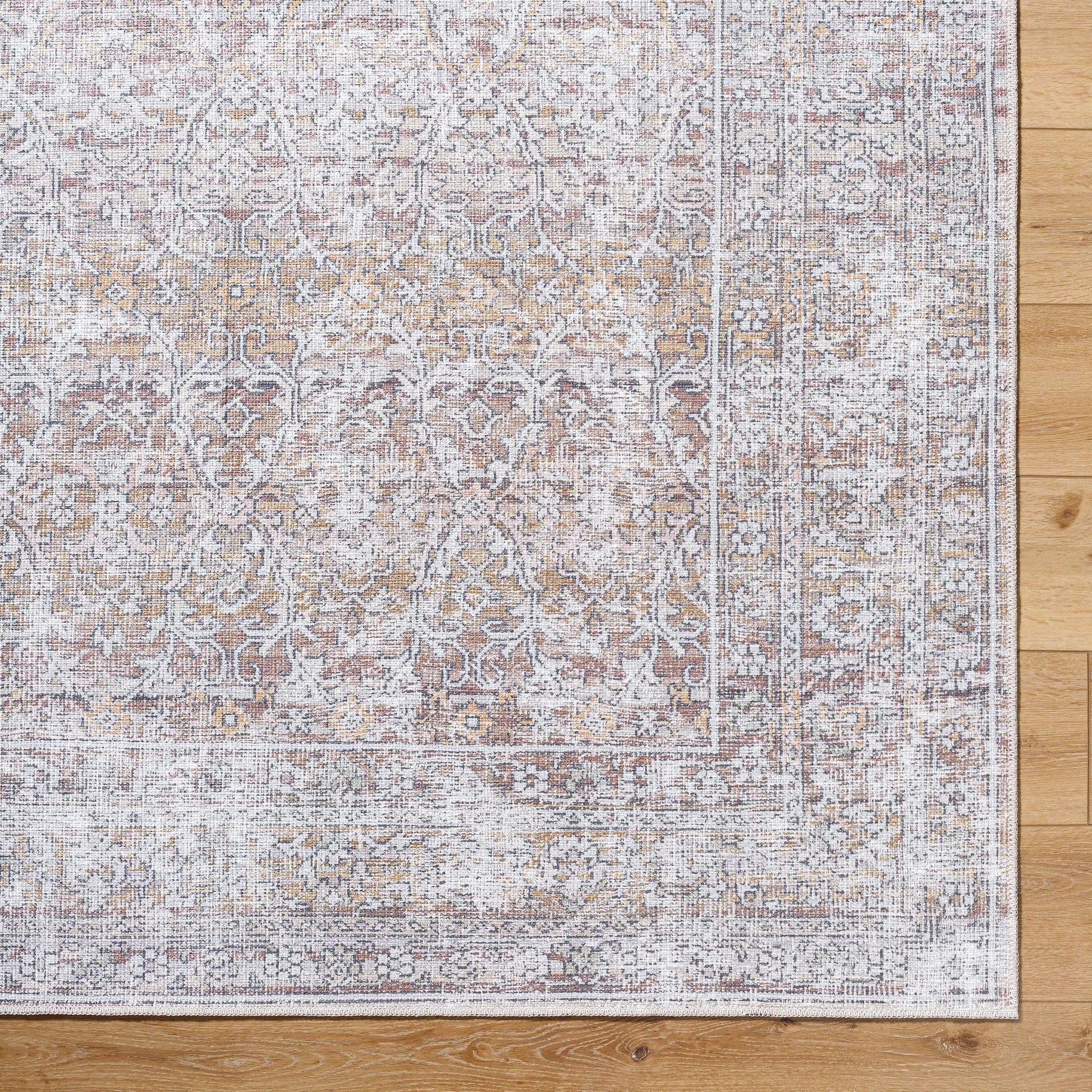 Rainier Rug - 533561 by Our PNW Home x Livabliss in light brown, cream, camel, brown, dark brown. Made from polyester in a unique style.