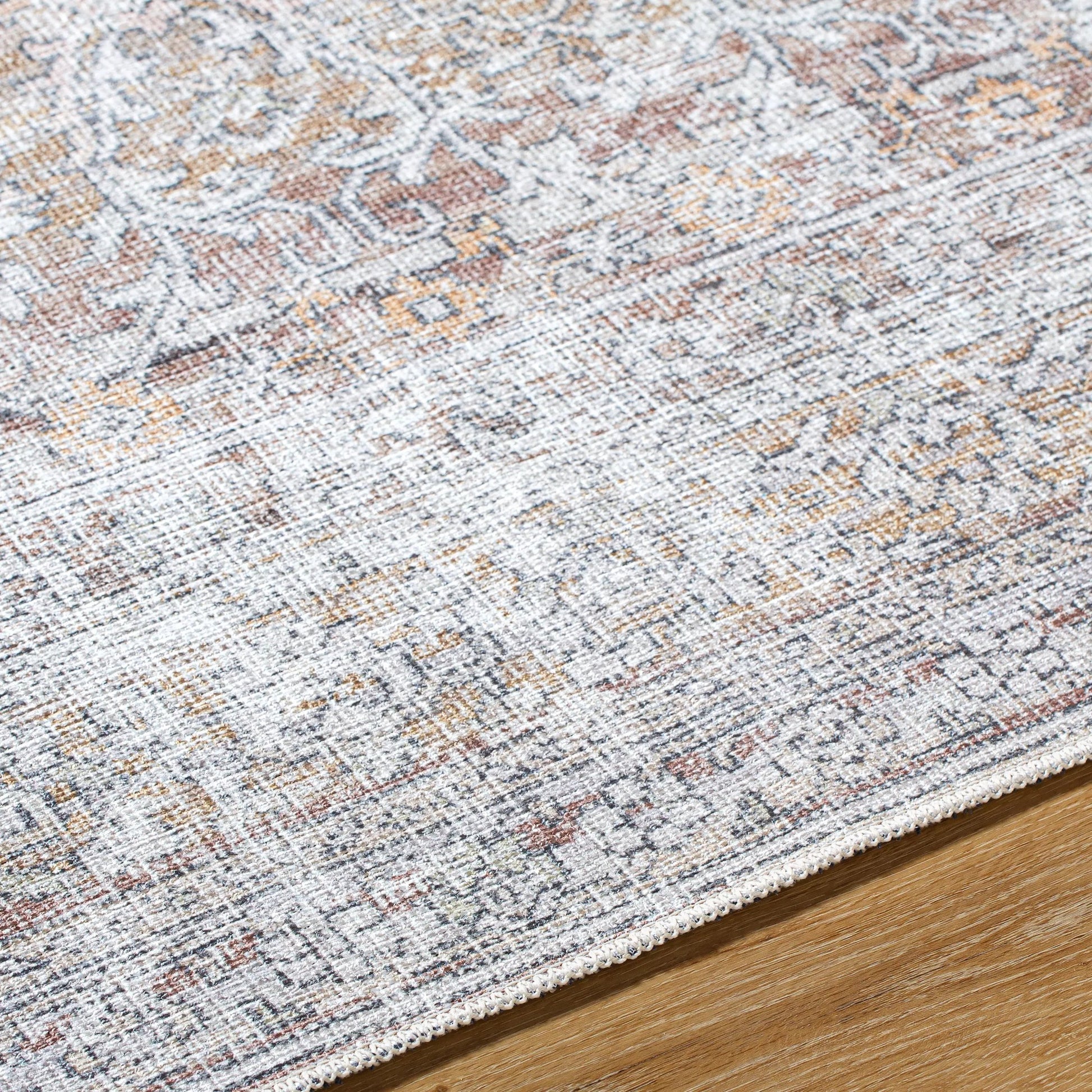 Rainier Rug - 533561 by Our PNW Home x Livabliss in light brown, cream, camel, brown, dark brown. Made from polyester in a unique style.
