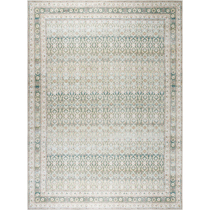 Rainier Rug - 533569 by Our PNW Home x Livabliss in olive, seafoam, wheat, cream, brown, dark brown. Made from polyester in a unique style.