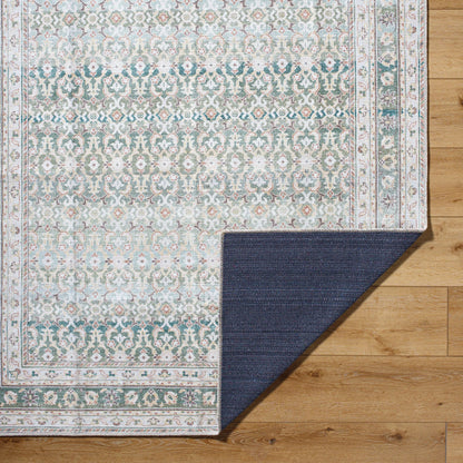 Rainier Rug - 533569 by Our PNW Home x Livabliss in olive, seafoam, wheat, cream, brown, dark brown. Made from polyester in a unique style.
