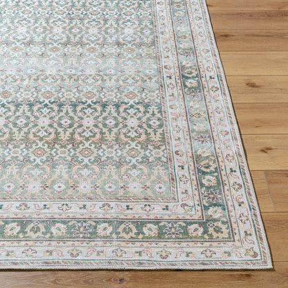 Rainier Rug - 533569 by Our PNW Home x Livabliss in olive, seafoam, wheat, cream, brown, dark brown. Made from polyester in a unique style.