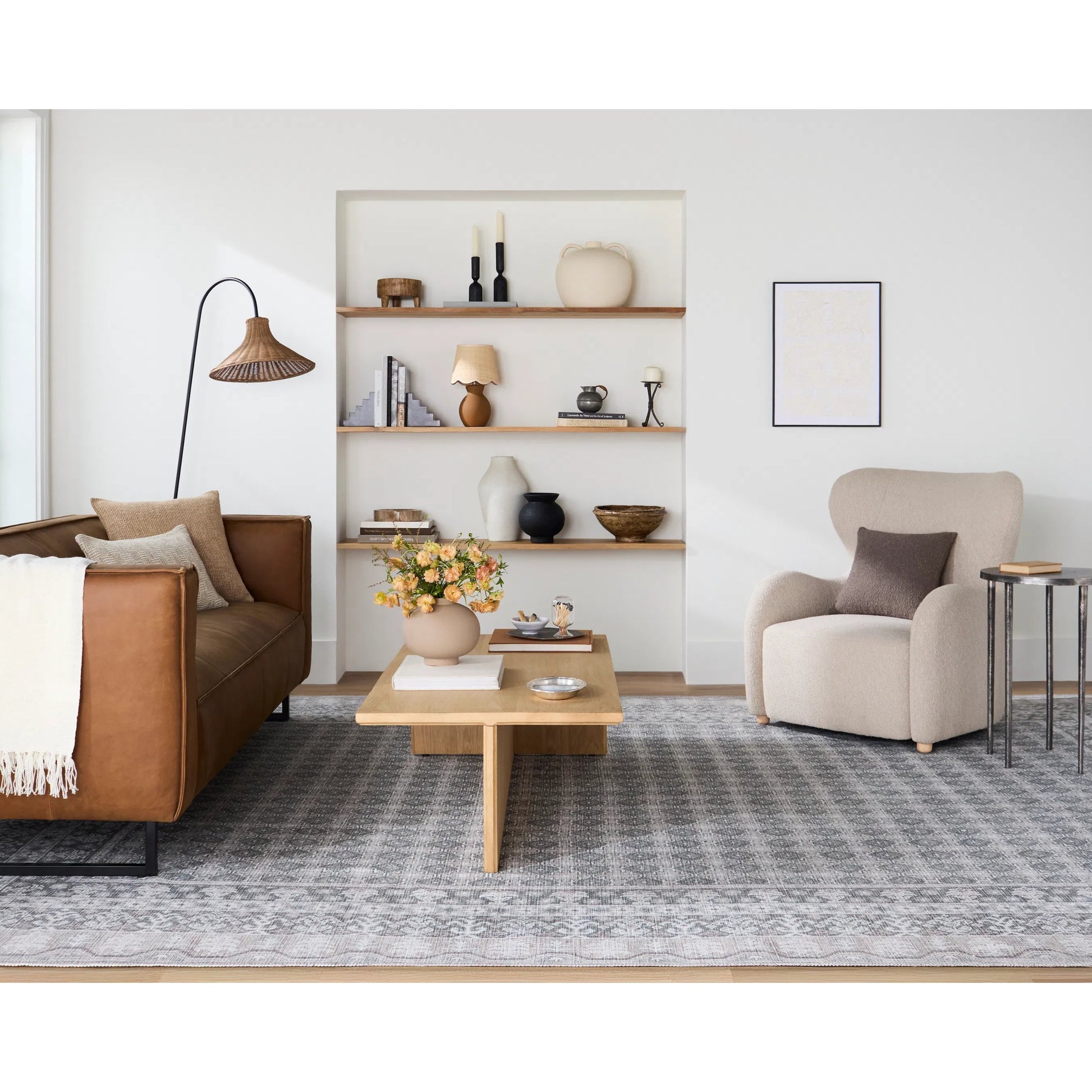 Rainier 626289 Rug by Our PNW Home x Livabliss. Made from polyester in a unique style.