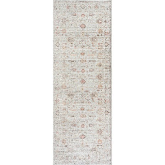 Spokane Rug - 533717 by Our PNW Home x Livabliss in ivory, dusty pink, mustard, light olive, olive, rust. Made from polyester in a unique style.