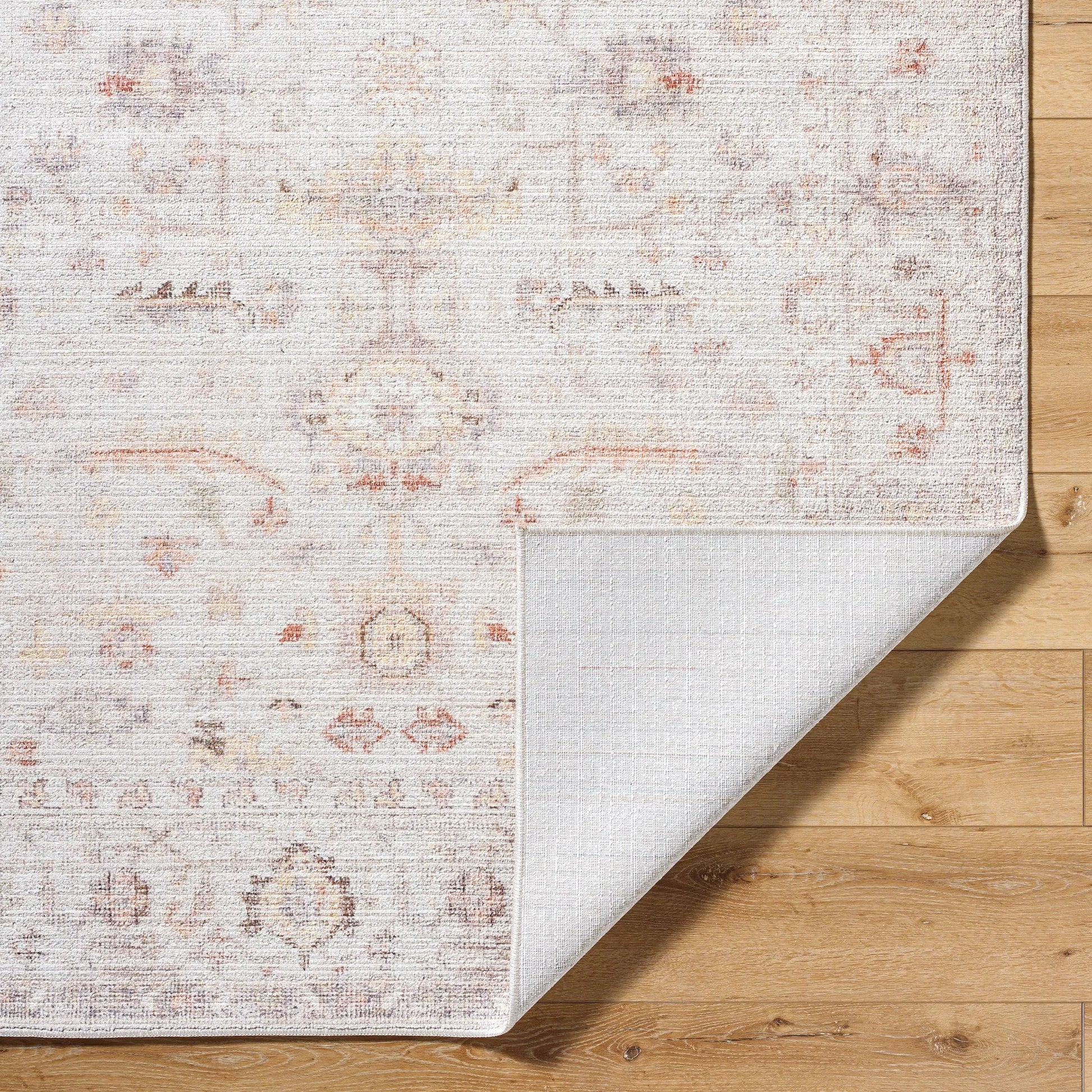 Spokane Rug - 533717 by Our PNW Home x Livabliss in ivory, dusty pink, mustard, light olive, olive, rust. Made from polyester in a