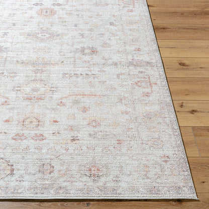Spokane Rug - 533717 by Our PNW Home x Livabliss in ivory, dusty pink, mustard, light olive, olive, rust. Made from polyester in a