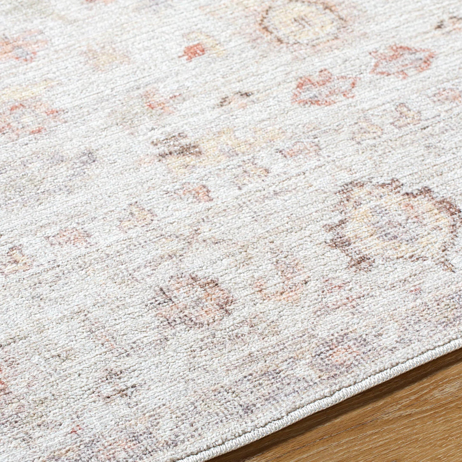 Spokane Rug - 533717 by Our PNW Home x Livabliss in ivory, dusty pink, mustard, light olive, olive, rust. Made from polyester in a