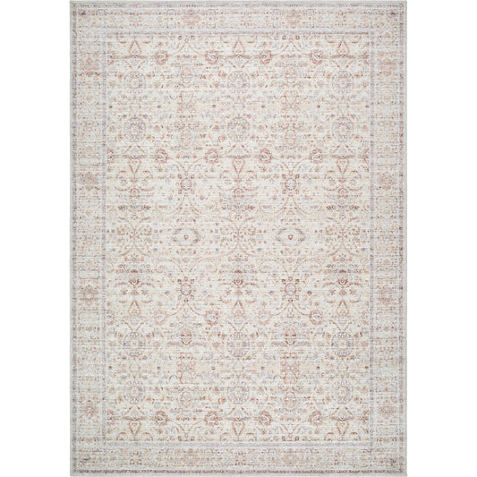 Spokane Rug - 533728 by Our PNW Home x Livabliss in light beige, rust, pale blue, brown, ivory, olive. Made from polyester in a unique style.
