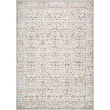 Spokane Rug - 533728 by Our PNW Home x Livabliss in light beige, rust, pale blue, brown, ivory, olive. Made from polyester in a unique style.