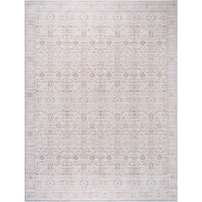 Spokane Rug - 533728 by Our PNW Home x Livabliss in light beige, rust, pale blue, brown, ivory, olive. Made from polyester in a unique style.