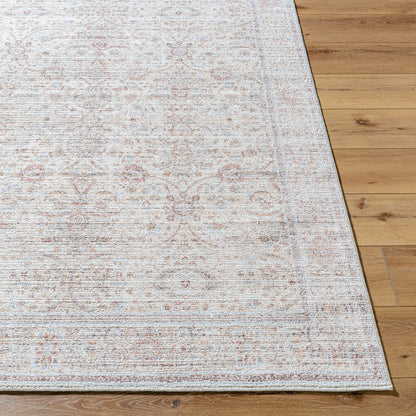 Spokane Rug - 533728 by Our PNW Home x Livabliss in light beige, rust, pale blue, brown, ivory, olive. Made from polyester in a un