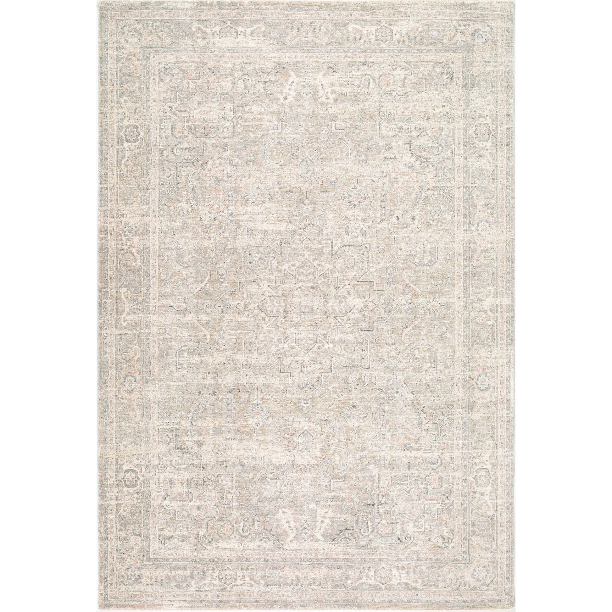 Poetry POI-2312 Rug by Livabliss in cream, light beige, light gray, beige. Made from polyester in a unique style.