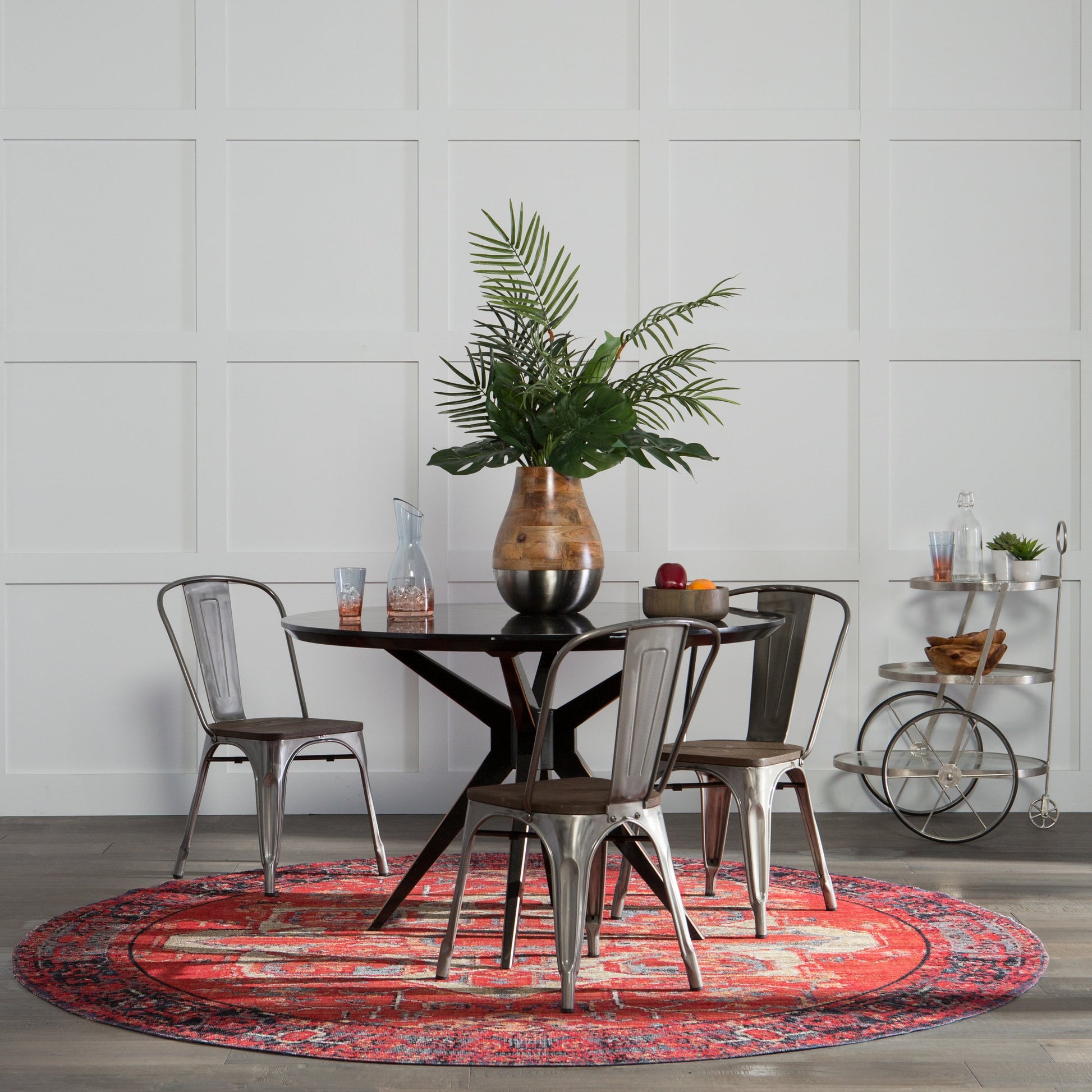 Polaris POL06 Indoor/Outdoor Rug by Jaipur Living in red, blue. Made from 100% polypropylene in a unique style.