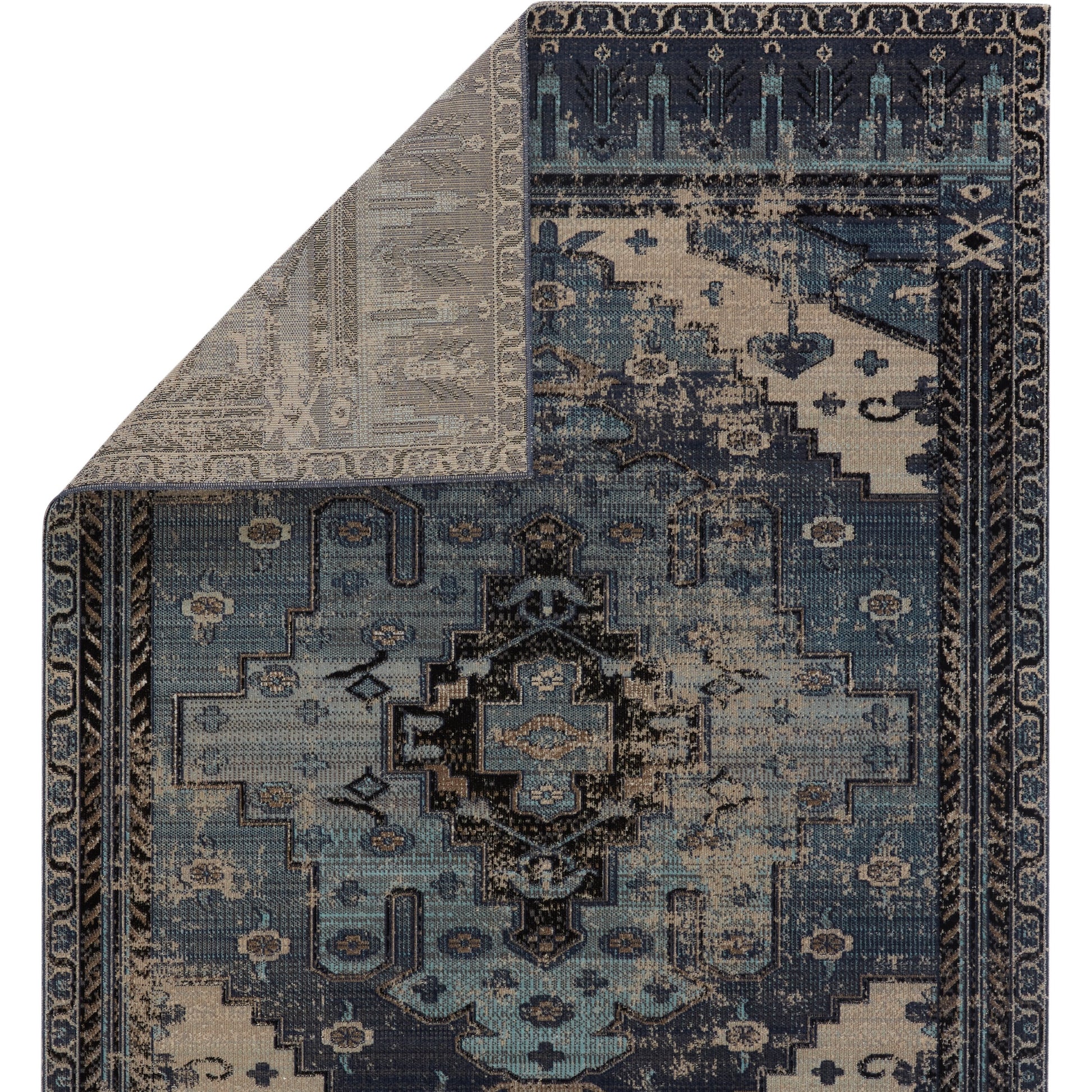 Polaris POL44 Indoor/Outdoor Rug by Jaipur Living. Made from 100% polypropylene in a unique style.