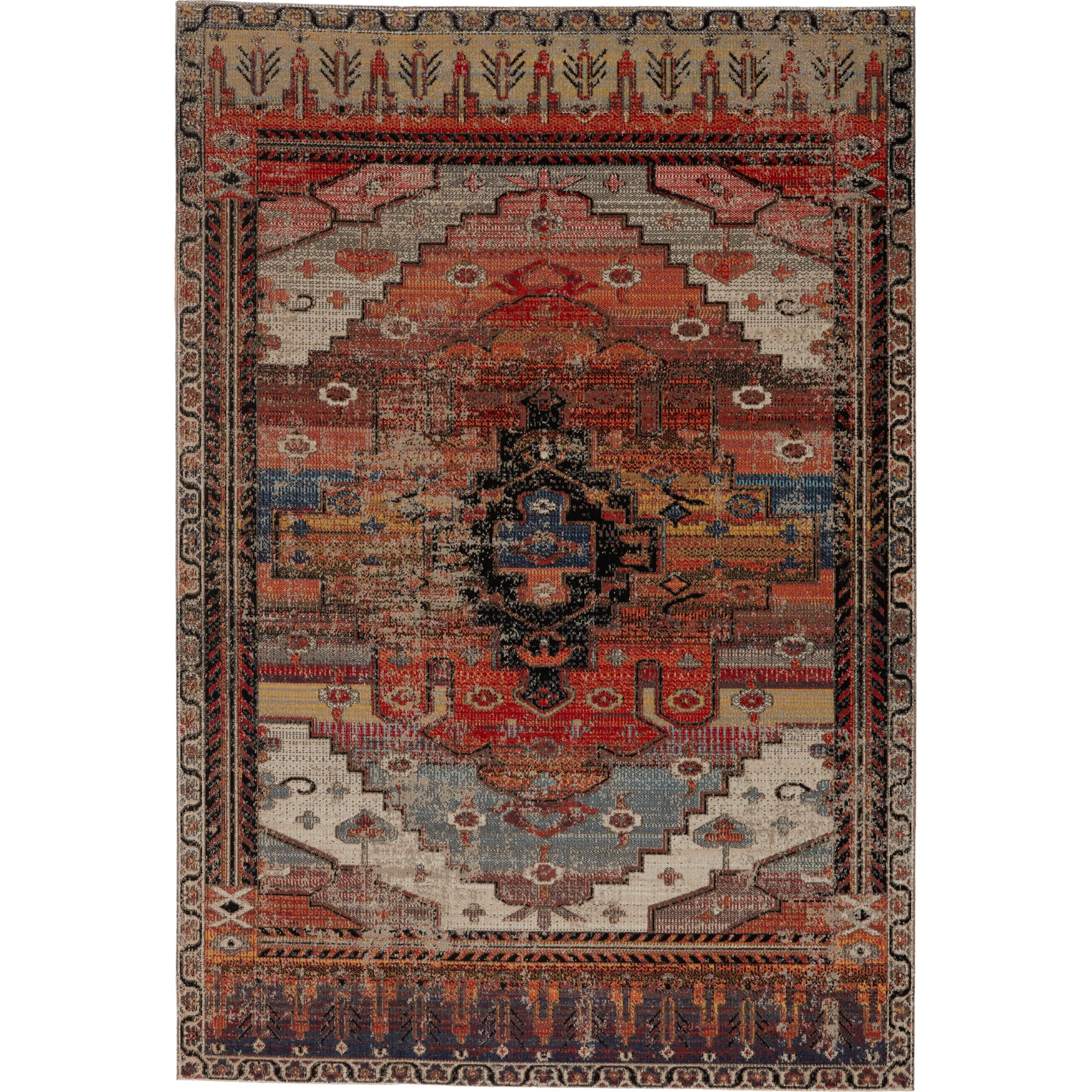Polaris POL44 Indoor/Outdoor Rug by Jaipur Living. Made from 100% polypropylene in a unique style.