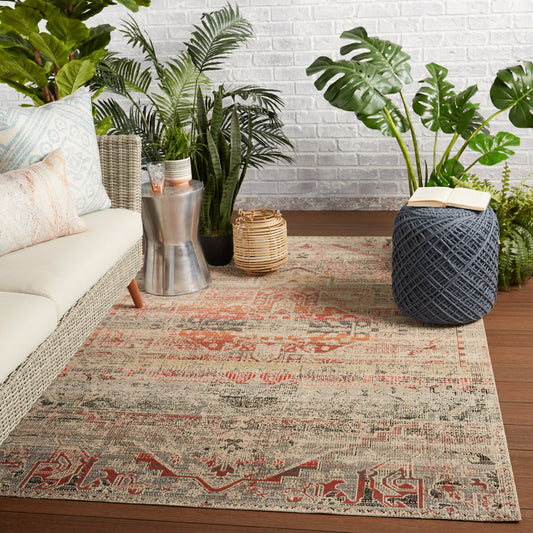 Altona Rug by Jaipur Living in multicolor, beige. Made from 100% polypropylene in a unique style.