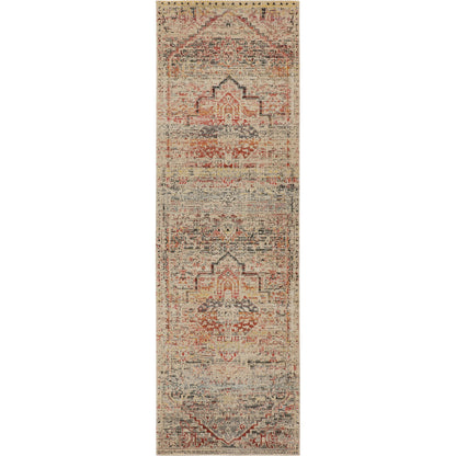 Polaris POL49 Indoor/Outdoor Rug by Jaipur Living in multicolor, beige. Made from 100% polypropylene in a unique style.