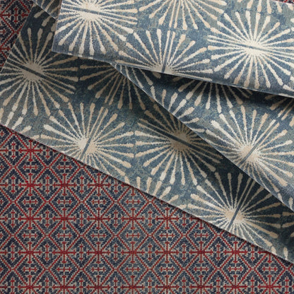 Polaris POL53 Indoor/Outdoor Rug by Jaipur Living in blue, cream. Made from 100% polypropylene in a unique style.