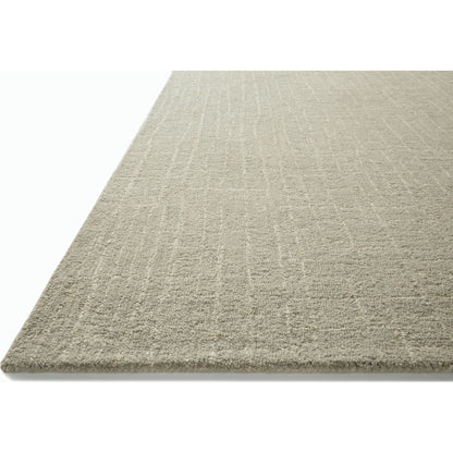 Polly POL-06 Rug by Chris Loves Julia x Loloi in spa, ivory. Made from 71% wool, 29% jute pile in a unique style.