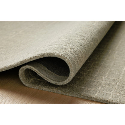 Polly POL-06 Rug by Chris Loves Julia x Loloi in spa, ivory. Made from 71% wool, 29% jute pile in a unique style.