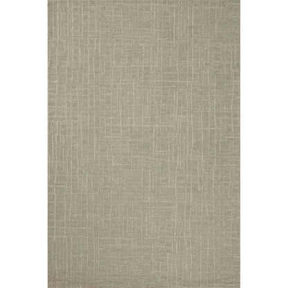 Polly POL-06 Rug by Chris Loves Julia x Loloi in spa, ivory. Made from 71% wool, 29% jute pile in a unique style.