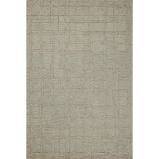 001 SI-2159902,SI-2159903,SI-2159904,SI-2159905,SI-2159906,SI-2159907,SI-2159908,SI-2159909,SI-2159910,SI-2159911 | Primary Silo | Polly POL-09 Rug by Chris Loves Julia x Loloi in fog, wheat. Made from 71% wool, 29% jute pile in a unique style.