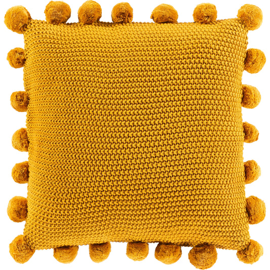 Pomtastic Pillow - 33321 by Livabliss. Made from 100% cotton in a modern style.