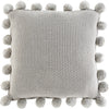 Light Gray / Down Feather / 18" x 18"