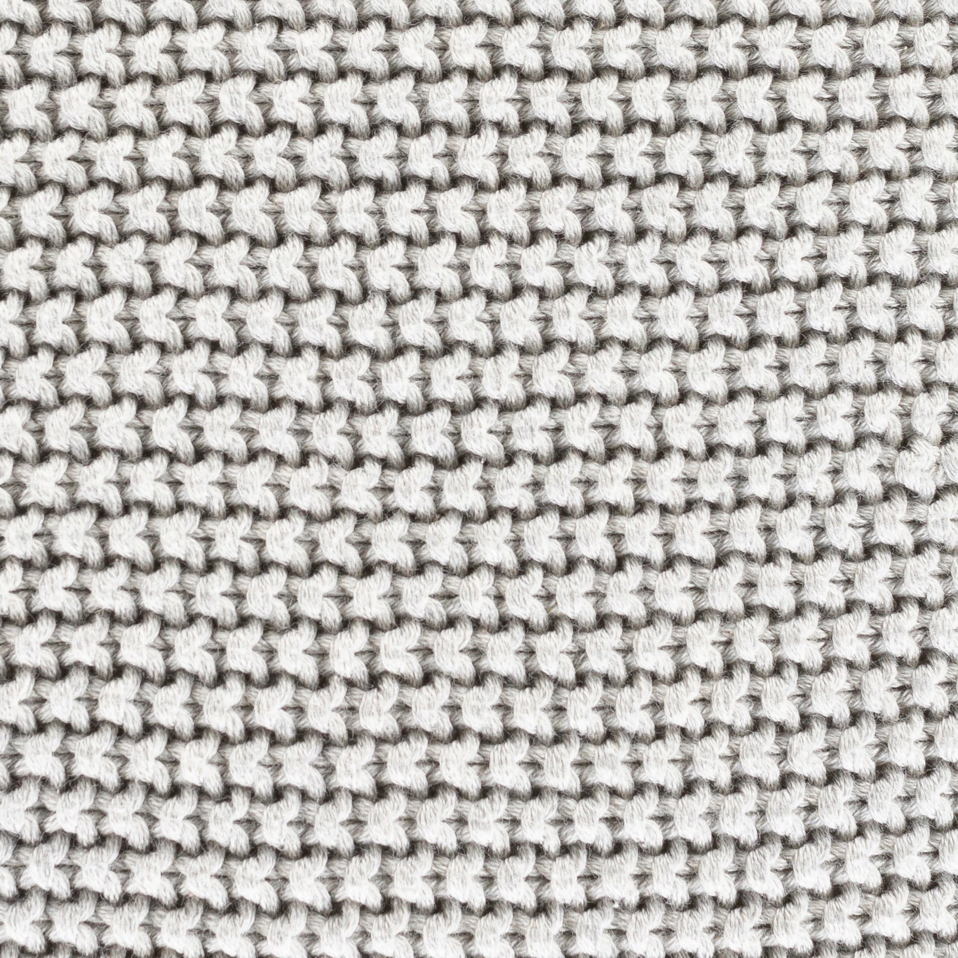 Pomtastic Pillow - 33321 by Surya in light gray. Made from 100% cotton in a modern style.