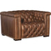 Savion Grandier Power Recliner by Hooker Furniture. Made from leather in a transitional style.