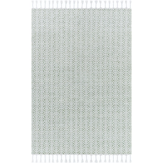 Peony Rug - 501135 by Surya. Made from recycled pet yarn in a unique style.