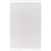 Light Silver, Off-White, White / 2' x 3'