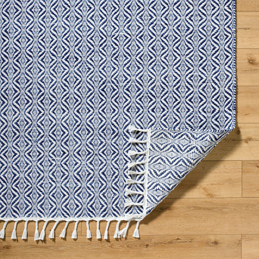 Peony Rug - 501135 by Livabliss. Made from recycled pet yarn in a unique style.