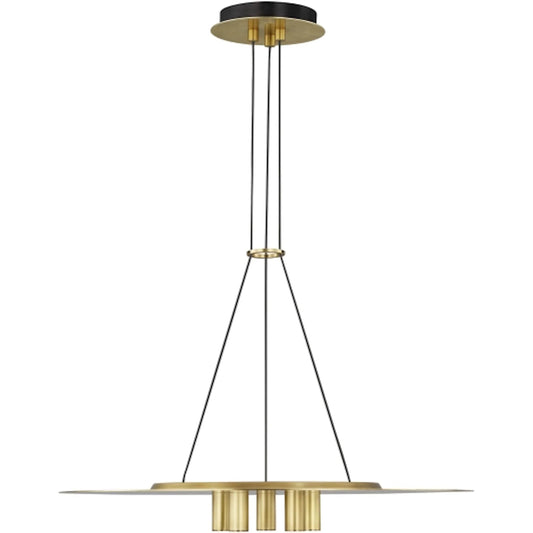 Ponte 22" Pendant by Visual Comfort & Co.. Made from aluminum or brass in a unique style.