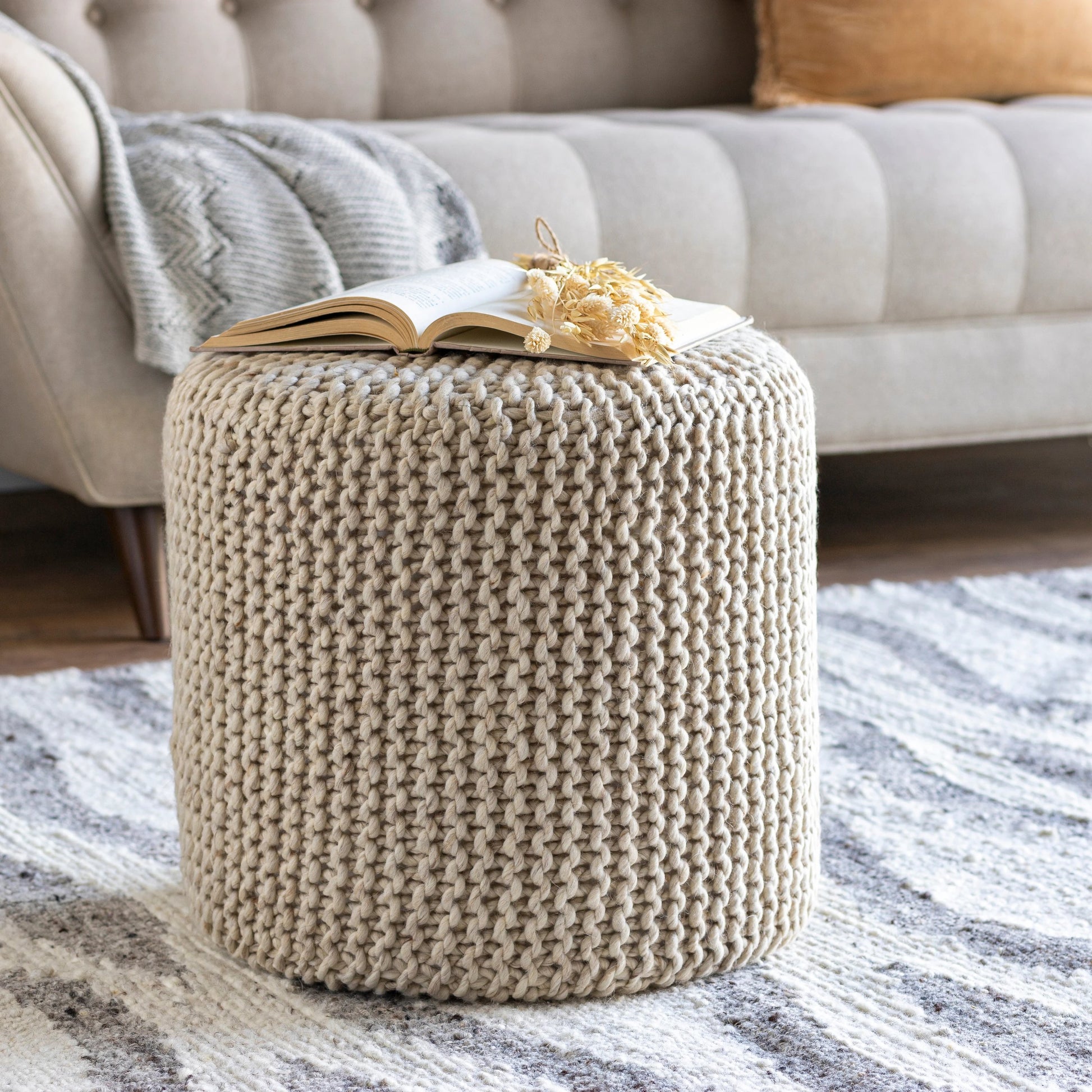 Prado - 5882 by Livabliss. Made from 70% wool, 30% polyester, 100% polystyrene in a coastal style.