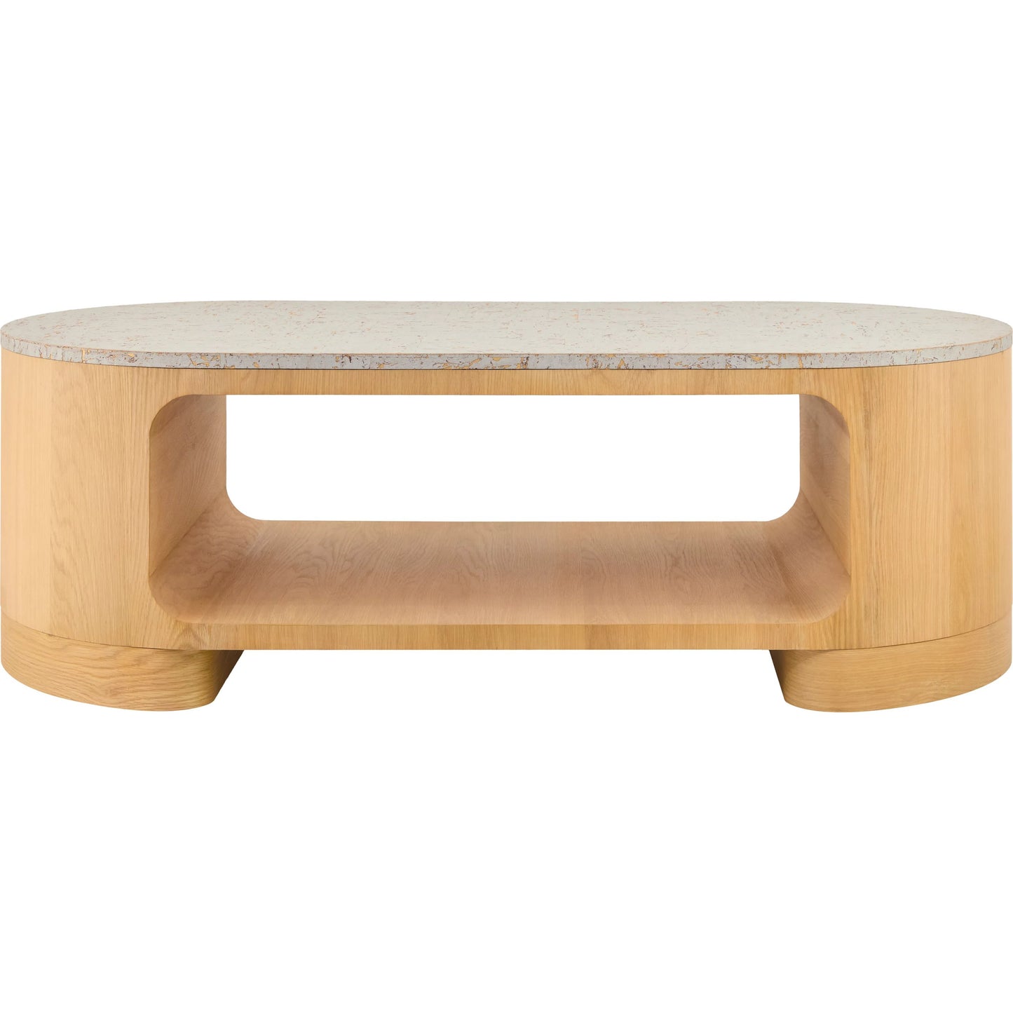 002 SI-2258043 | Primary Silo | Poros Coffee Table by Surya. Made from cork veneer, oak in a eclectic & global style.