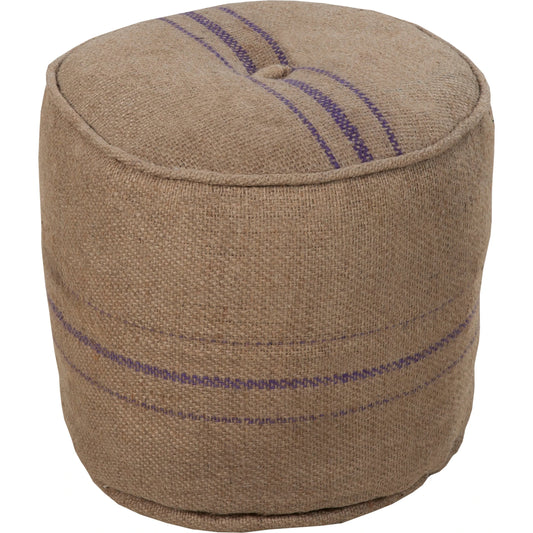 Burlap - 16261 by Livabliss in beige, violet, aqua. Made from 100% jute in a modern style.