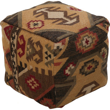 Frontier - 6331 by Livabliss in chocolate, burgundy, olive, black, taupe, gold. Made from 20% cotton, 80% wool in a rustic style.