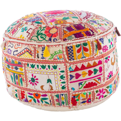 Karma - 20454 by Livabliss in ivory, cobalt, hot pink, sunflower, forest. Made from 100% cotton in a eclectic & global style.