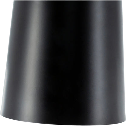 Polly - 25185 by Surya in black, translucent, white and powder coatedpowder coated. Made from metal in a modern style.