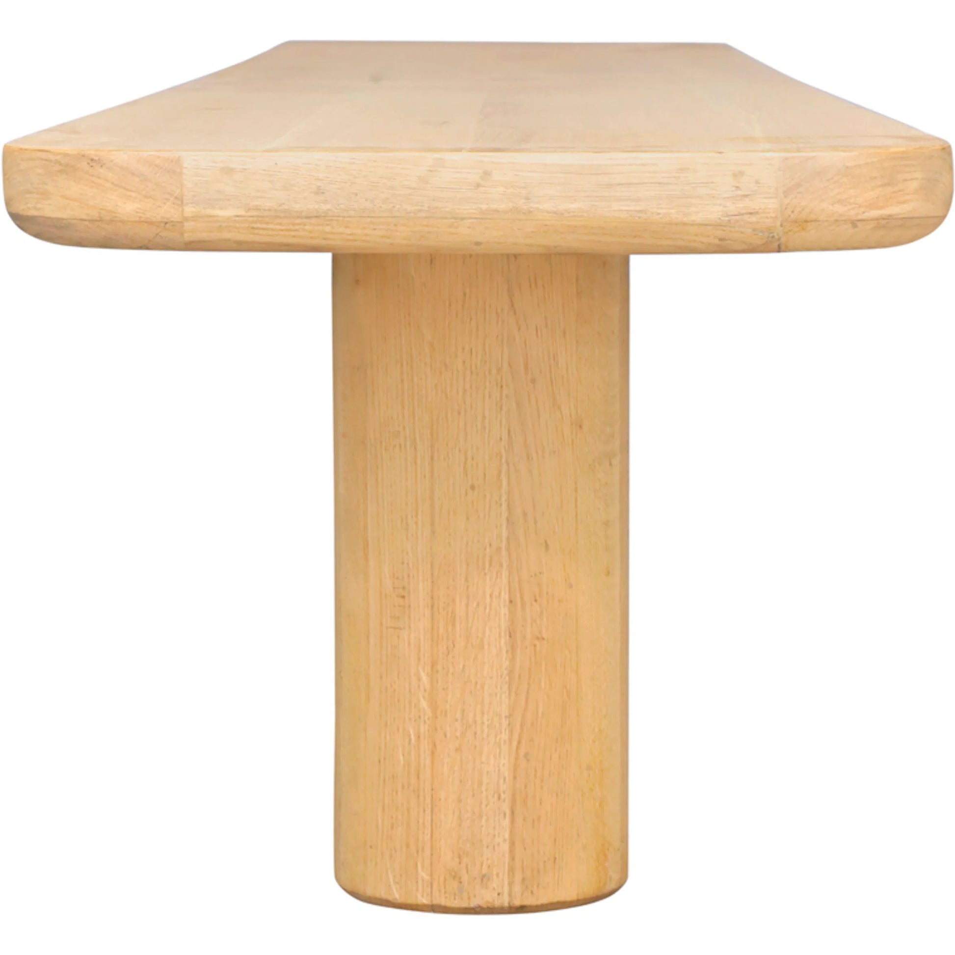 Anders Dining Bench by Moe's Home Collection in natural oak. Made from fsc certified solid oak, plywood, iron in a transitional style.