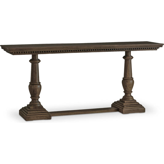 Everson Console Table by Moe's Home Collection in brown. Made from iron, plywood in a unique style.