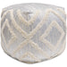 Grand Canyon Pouf by Pasargad Home. Made from cotton in a modern style.