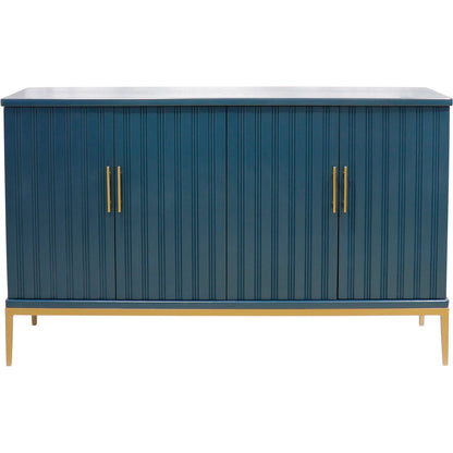 Edgar Sideboard by Pasargad Home in teal and teal. Made from unique in a transitional style.