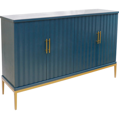 Edgar Sideboard by Pasargad Home in teal and teal. Made from unique in a transitional style.
