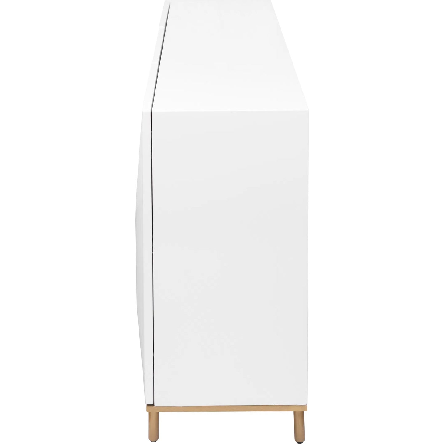 003 SI-2544391 | Additional Silo | Polara Modern Sideboard by Pasargad Home in gold, white. Made from unique in a unique style.