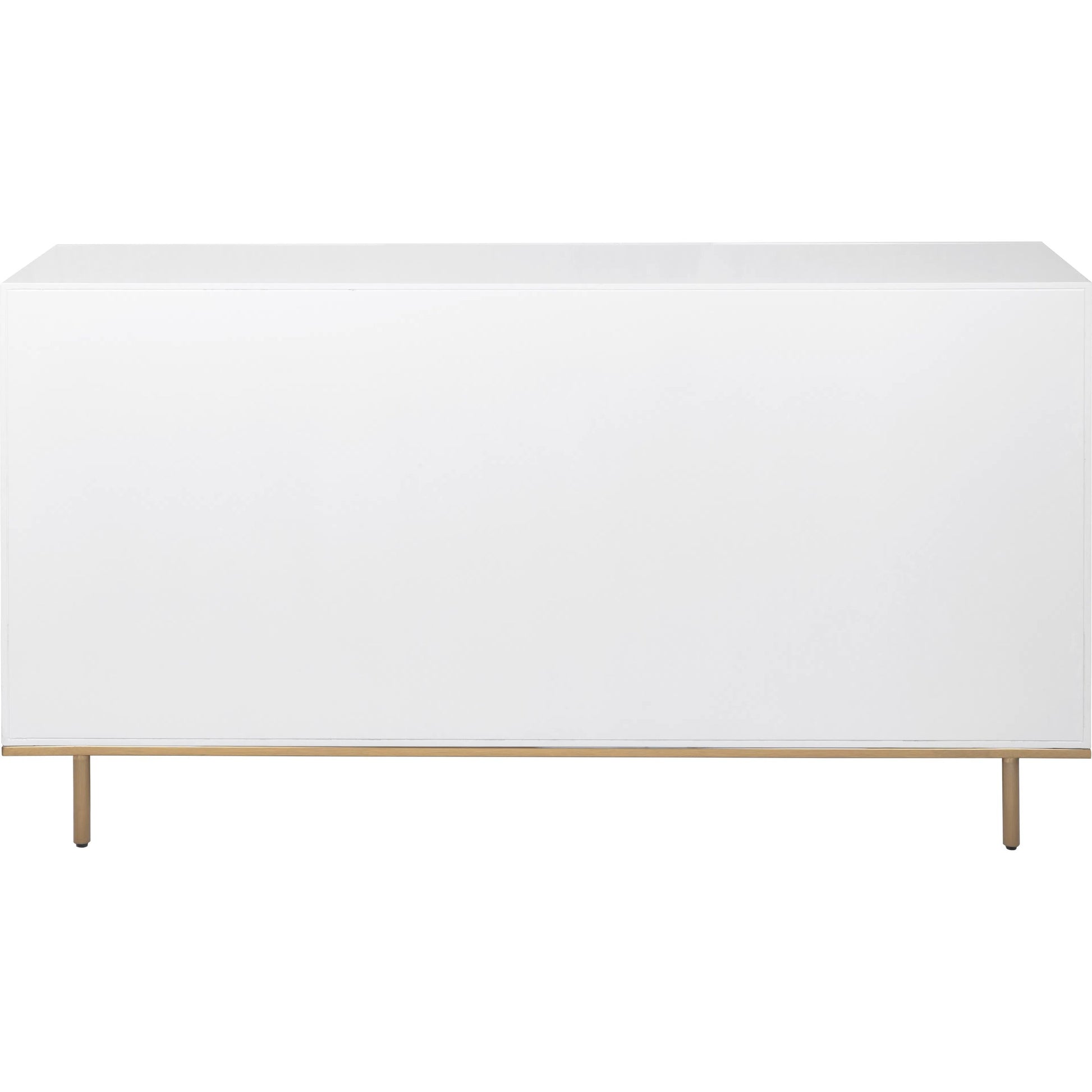 Polara Modern Sideboard by Pasargad Home in gold, white. Made from unique in a unique style.