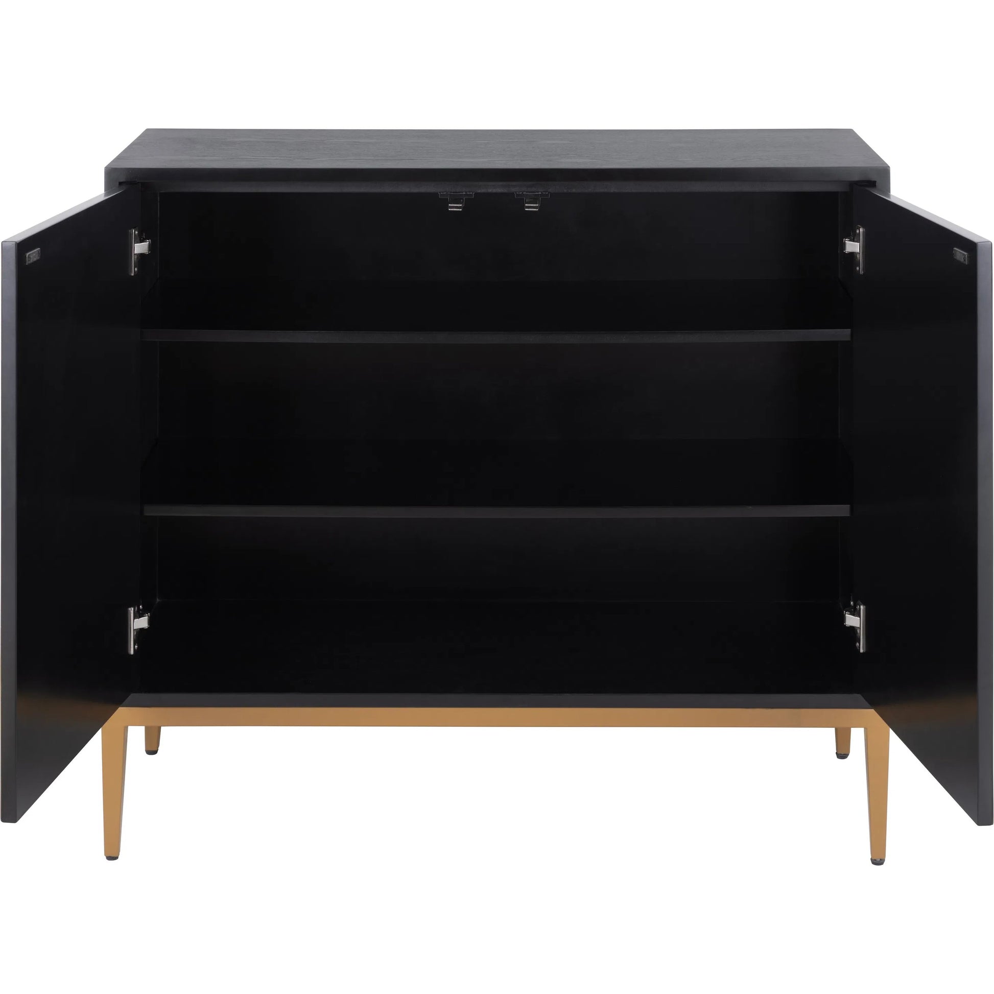 Solani Accent Cabinet by Pasargad Home in multi, black. Made from unique in a unique style.